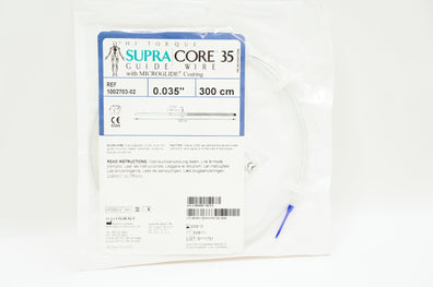Guidant 1002703-02 Hi Torque Supra Core 35 Guide Wire 0.035inch x 300cm (x)